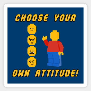 Choose Your Own Attitude! Sticker